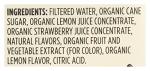 Organic Strawberry Lemonade by Whole Foods, 64 Fl Oz