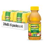 Mott's Original Apple Juice, 8 Fl Oz, 24 Count