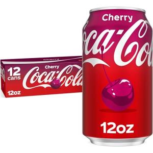 Cherry Coke Soda, 12 oz Cans (12-Pack)