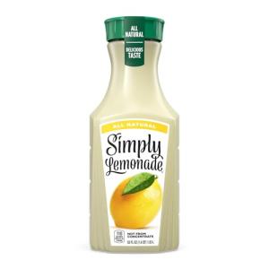 All-Natural Simply Lemonade, 52 Fl Oz