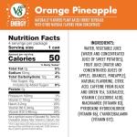 V8 Energy Sparkling Orange Pineapple Drink 4-Pack