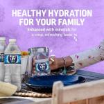 Pure Life Mineral Enhanced Bottled Water, 12 Pack