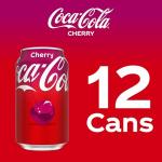 Cherry Coke Soda, 12 oz Cans (12-Pack)