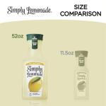 All-Natural Simply Lemonade, 52 Fl Oz