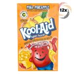 Kool-Aid Pina-Pineapple Flavor Drink Mix, 12 Pack