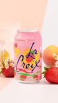 La Croix Strawberry Peach Sparkling Water, 8 Pack