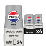 Diet Pepsi SodaStream Flavor Mix - 4 Pack