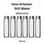 Voss Still Water 375ml Glass Bottles (6-Pack)