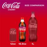 Cherry Coke Soda 16.9 oz, 6 Pack