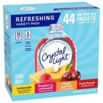 Crystal Light On-the-Go Variety Pack, 44 Count