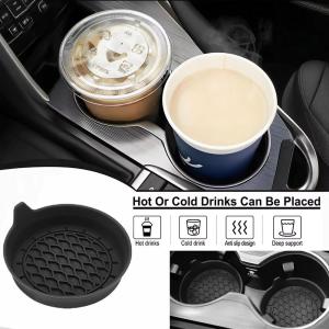 Silicone Car Cup Holder Coasters – Anti-Slip Set