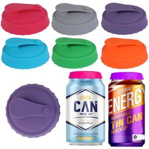 Reusable Silicone Can Lid for Soda and Drinks