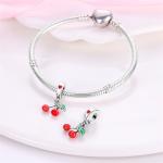Fruit Charms for DIY Bracelets - 925 Silver
