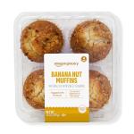Frozen Banana Nut Muffins, 4 Count Pack