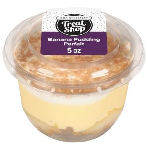 Banana Pudding Dessert Cups with Lids, 5 Oz