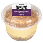 Banana Pudding Dessert Cups with Lids, 5 Oz