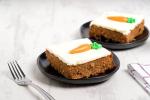 Carrot Cake Cream Cheese Icing Snack Slices
