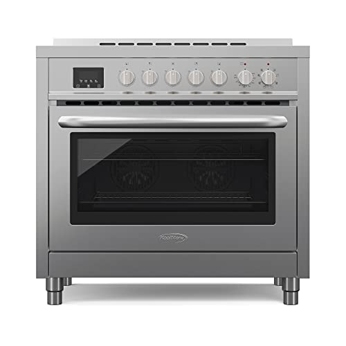 KoolMore 36 Inch Electric Range Oven, Stainless Steel