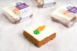 Carrot Cake Cream Cheese Icing Snack Slices