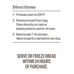 Frozen French Style Demi Baguette, 12 Oz