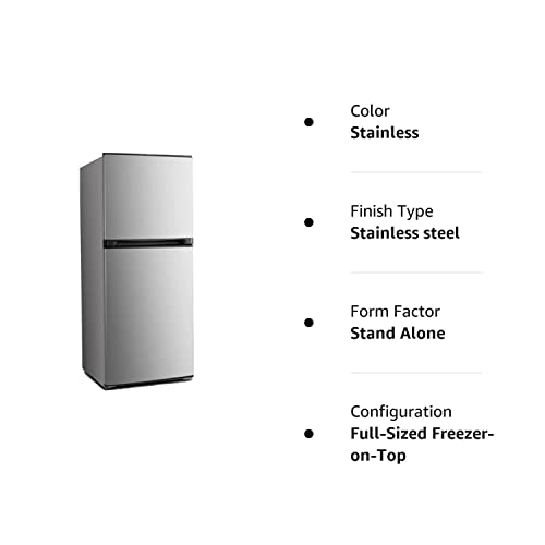 Avanti FF7B3S FF7B Stainless Steel Apartment Fridge
