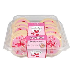Kimberley's Valentine’s Day Frosted Sugar Cookies 10ct