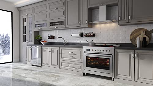 KoolMore 36 Inch Electric Range Oven, Stainless Steel