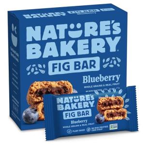 Blueberry Fig Bars by Nature's Bakery, 6 Pack