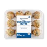 Mini Wild Blueberry Muffins, 10.3 Oz, 12 Ct