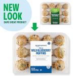 Mini Wild Blueberry Muffins, 10.3 Oz, 12 Ct