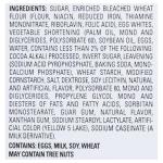 Yellow Cake Slice with Chocolate Icing, Frozen