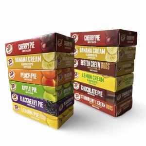 JJ's Bakery Glazed Pie Cream & Fruit Pack