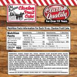 Claxton Fruit Cake 3 lb - Fresh from Bakery