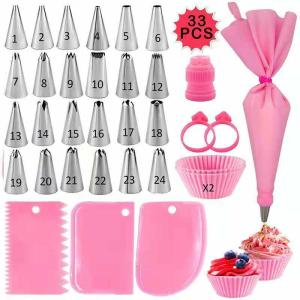 Stainless Steel Cake Decorating Nozzle Set