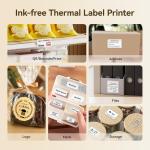 Portable Thermal Label Maker for Bakery & Business