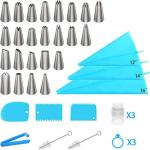 Stainless Steel Cake Decorating Nozzle Set