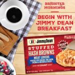 Jimmy Dean Meat Lovers Stuffed Hash Browns