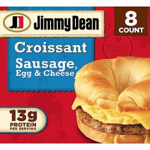 Jimmy Dean Frozen Sausage, Egg & Cheese Croissants