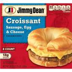 Jimmy Dean Frozen Sausage, Egg & Cheese Croissants