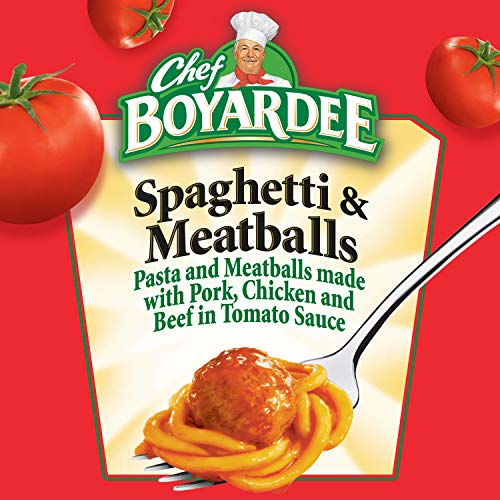 Chef Boyardee Spaghetti and Meatballs - 24 Pack