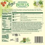 Amy's Cheese Ravioli Pasta Bowl, 9.5 oz