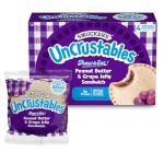 Smucker's Uncrustables Peanut Butter & Grape Sandwiches