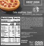 Red Baron Pepperoni Deep Dish Pizza, 11.2 oz