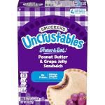 Smucker's Uncrustables Peanut Butter & Grape Sandwiches