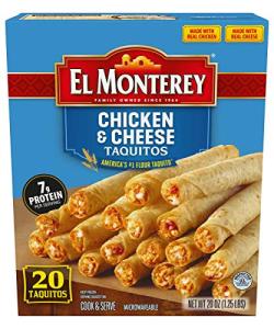 El Monterey Chicken and Cheese Taquitos, 20 Oz