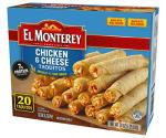 El Monterey Chicken and Cheese Taquitos, 20 Oz