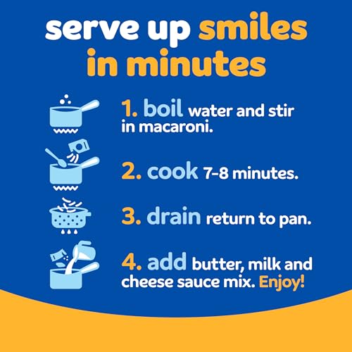 Kraft Macaroni & Cheese Dinner (4 Packs, 7.25 oz)