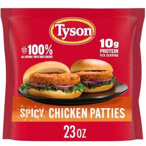 Tyson Spicy Chicken Patties, 23 Oz