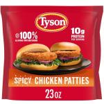 Tyson Spicy Chicken Patties, 23 Oz