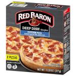 Red Baron Pepperoni Deep Dish Pizza, 11.2 oz